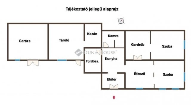 Eladó családi ház, Dabason 89 M Ft, 2 szobás