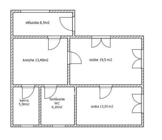 Eladó családi ház, Szentesen 16 M Ft, 2 szobás