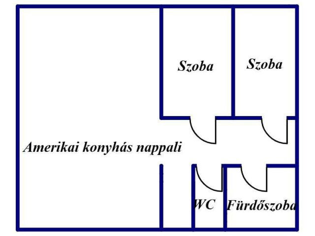Eladó téglalakás, Szentlőrincen 45 M Ft, 1+2 szobás