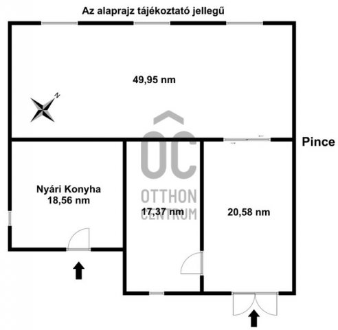 Eladó családi ház, Markazon 80 M Ft, 3 szobás
