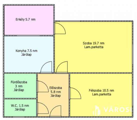 Kiadó téglalakás, albérlet, Salgótarjánban 140 E Ft / hó