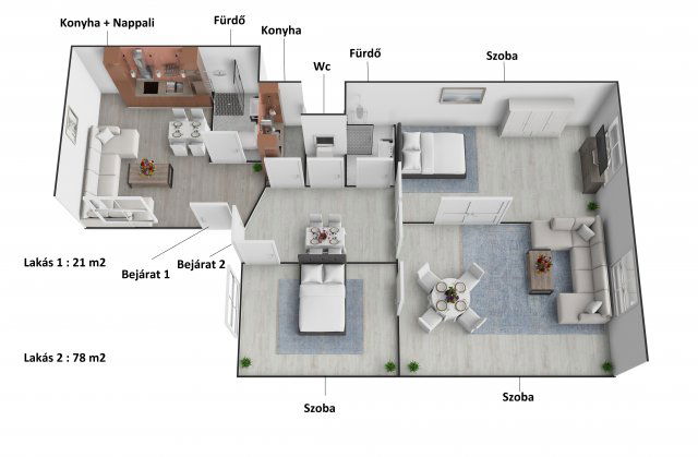 Eladó téglalakás, Budapesten, VII. kerületben, Dohány utcában