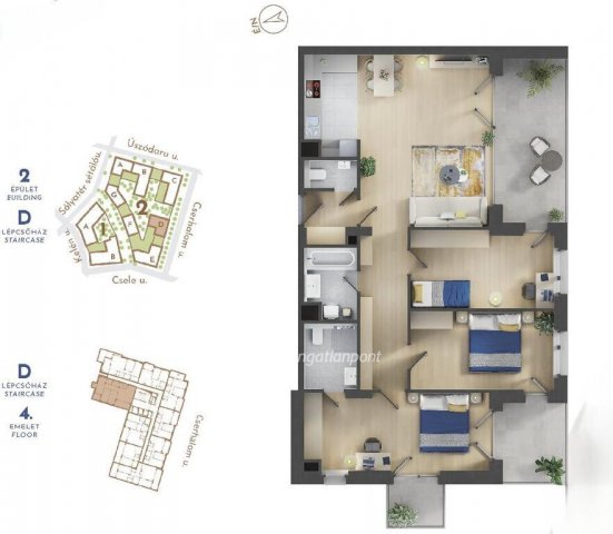 Eladó téglalakás, Budapesten, XIII. kerületben 235 M Ft
