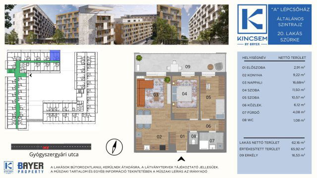 Eladó téglalakás, Budapesten, X. kerületben 69.9 M Ft, 3 szobás