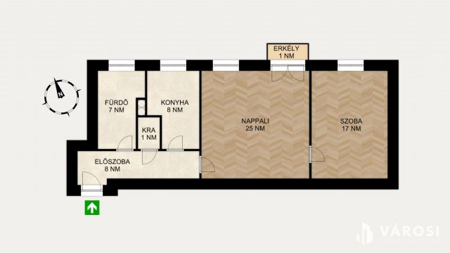 Kiadó téglalakás, albérlet, Szegeden 250 E Ft / hó, 2 szobás