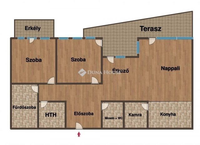 Eladó téglalakás, Budapesten, XIX. kerületben 152 M Ft, 3 szobás