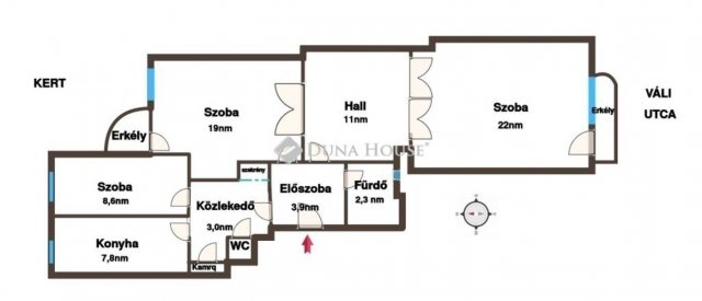 Eladó téglalakás, Budapesten, XI. kerületben 139 M Ft, 3 szobás