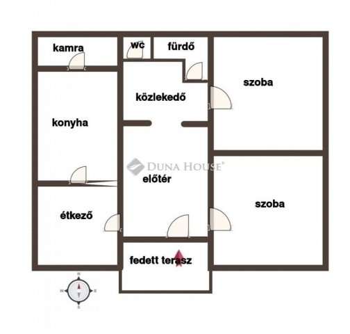 Eladó családi ház, Vecsésen 49 M Ft, 2 szobás