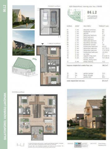 Eladó téglalakás, Balatonfüreden, Vadvirág utcában 264 M Ft