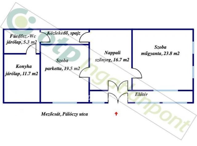 Eladó családi ház, Mezőcsáton 19.9 M Ft, 3 szobás