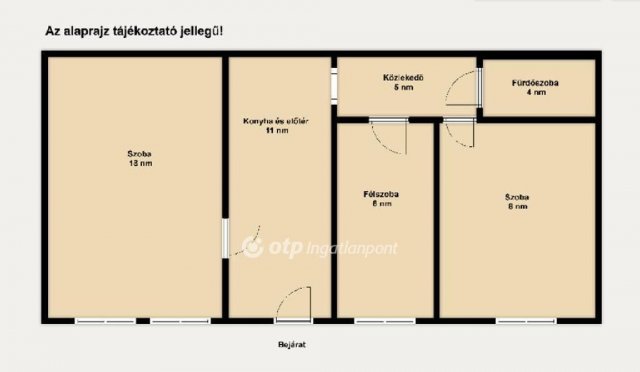 Eladó téglalakás, Budapesten, XXI. kerületben 43.9 M Ft