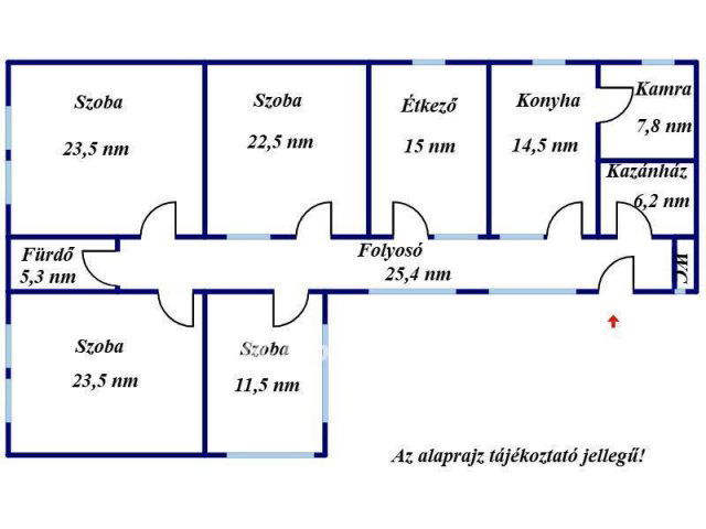 Eladó családi ház, Sarkadon 25 M Ft, 3+1 szobás