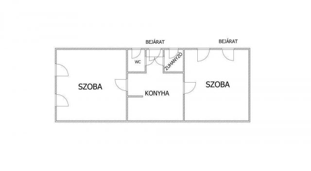 Eladó családi ház, Bélapátfalván 10.9 M Ft, 2 szobás