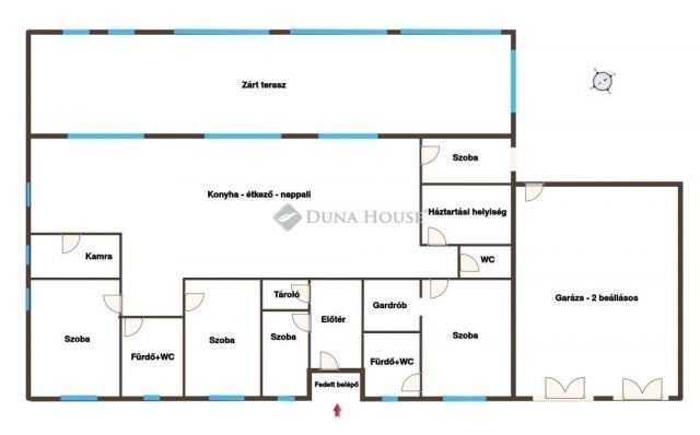 Eladó családi ház, Szadán 265 M Ft, 6 szobás