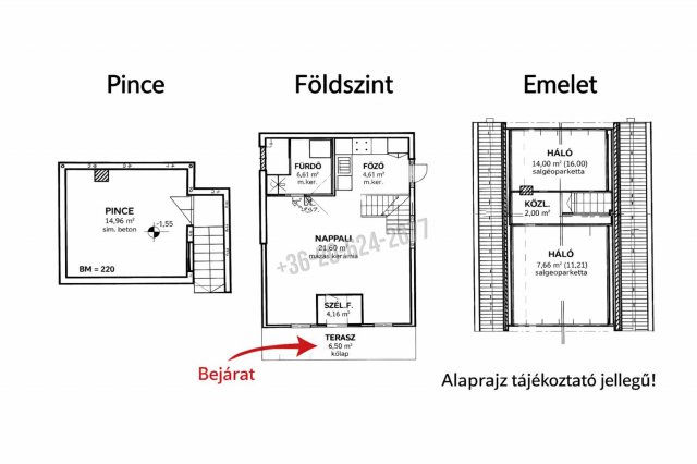 Eladó családi ház, Vácon 29.5 M Ft, 3 szobás