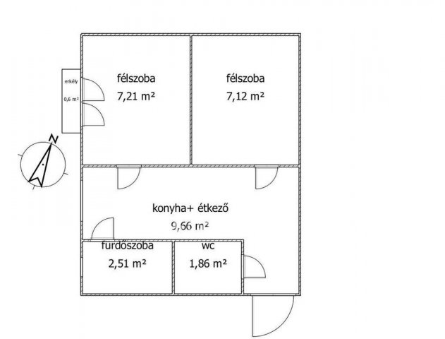 Eladó téglalakás, Komlón 29.9 M Ft / költözzbe.hu