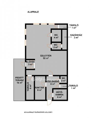 Eladó üzlethelyiség, Körösszegapátin 6.9 M Ft