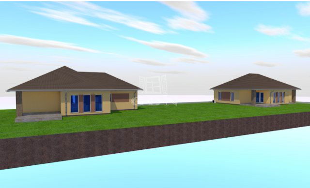 Eladó ikerház, Kiskunlacházán 87.9 M Ft, 3 szobás