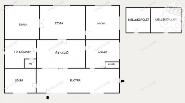 Eladó családi ház, Kecskeméten 85.5 M Ft, 4 szobás