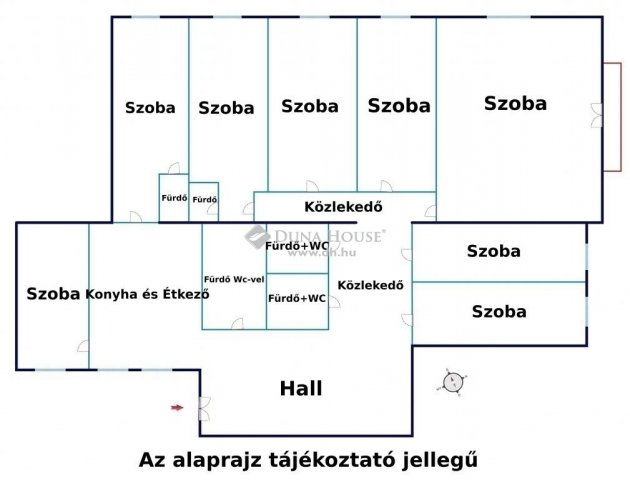 Eladó téglalakás, Budapesten, VI. kerületben 210 M Ft, 8 szobás