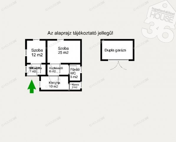 Eladó családi ház, Nagykőrösön 32.5 M Ft, 2 szobás