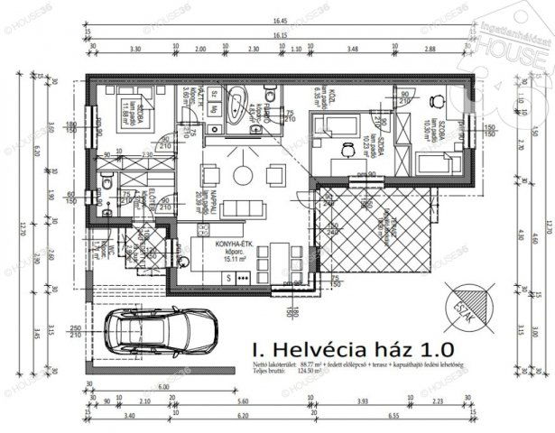 Eladó családi ház, Kecskeméten 72 M Ft, 4 szobás