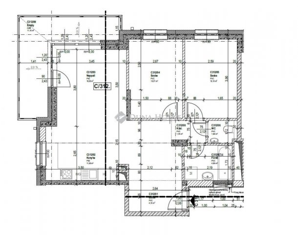 Eladó téglalakás, Budapesten, XIII. kerületben 110.4 M Ft