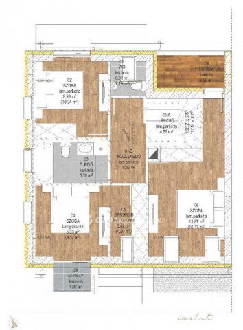 Eladó sorház, Hajdúszoboszlón 105 M Ft, 1+2 szobás