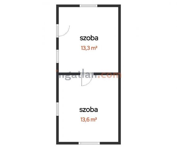 Eladó családi ház, Tiszakécskén 8 M Ft, 2 szobás