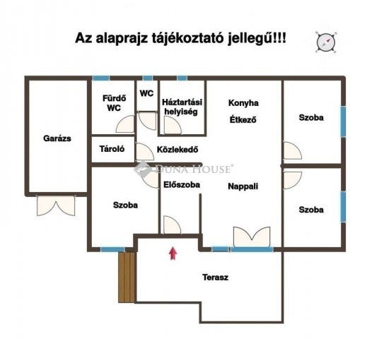 Eladó családi ház, Monoron 85.9 M Ft, 4 szobás