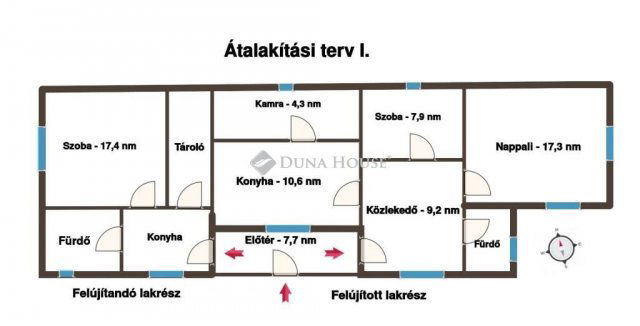 Eladó családi ház, Budapesten, XVIII. kerületben 97.8 M Ft