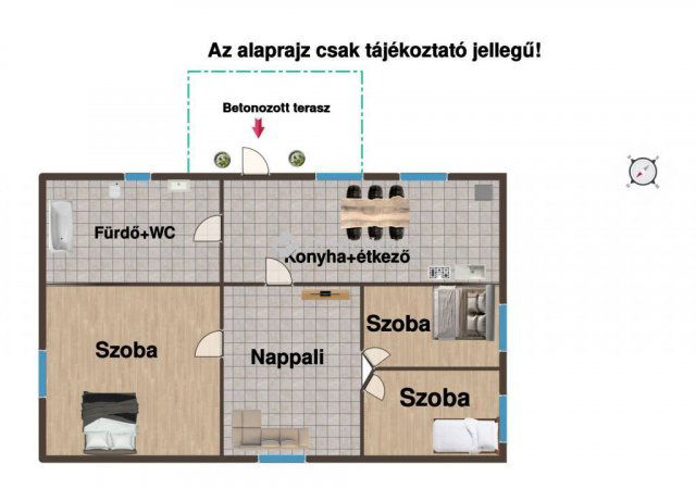 Eladó családi ház, Újszászon 26.9 M Ft, 4 szobás