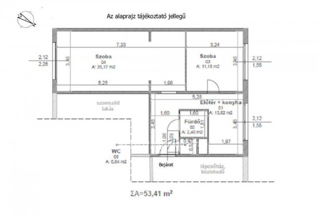 Eladó panellakás, Győrött 52.9 M Ft, 2 szobás