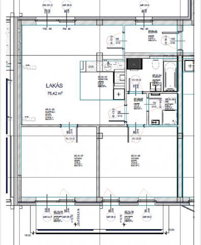 Eladó téglalakás, Budapesten, XIX. kerületben 109 M Ft, 3 szobás