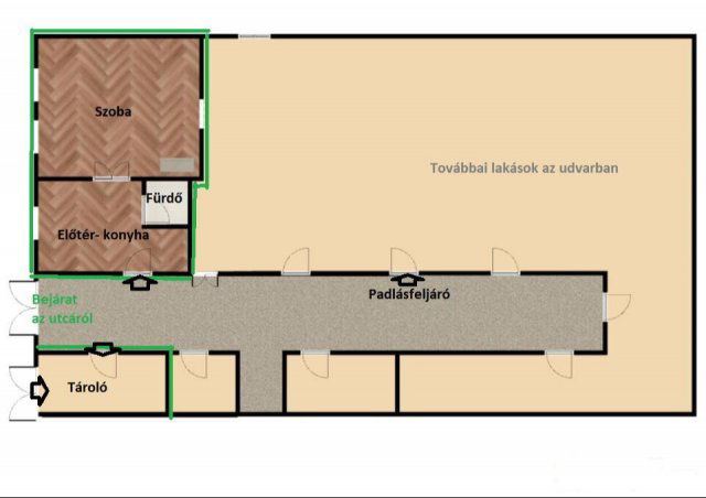 Eladó családi ház, Esztergomban 26 M Ft, 1 szobás