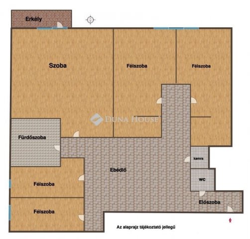 Eladó téglalakás, Budapesten, IV. kerületben 110 M Ft, 5 szobás