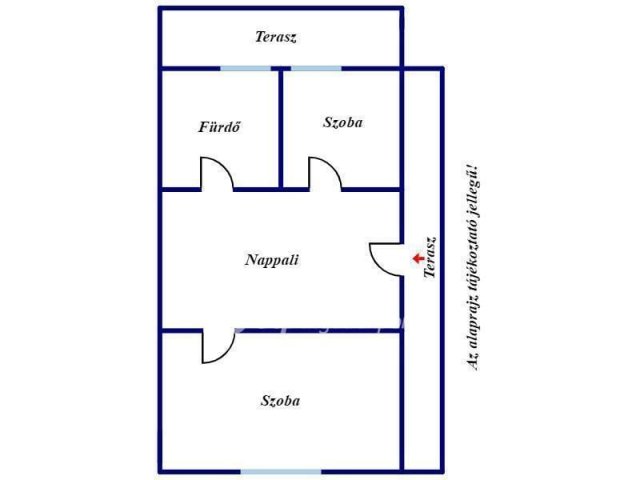 Eladó nyaraló, Monostorapátin 59 M Ft, 4 szobás