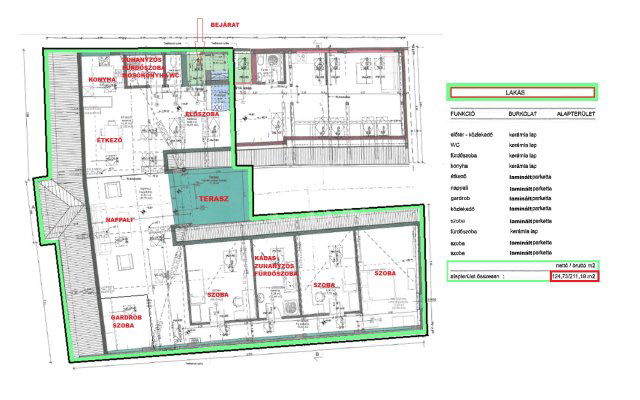 Eladó téglalakás, Győrött 139 M Ft, 4 szobás