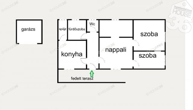Eladó családi ház, Nagykőrösön 32.5 M Ft, 3 szobás
