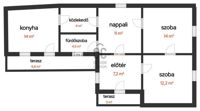 Eladó családi ház, Abonyban 27.9 M Ft, 2 szobás