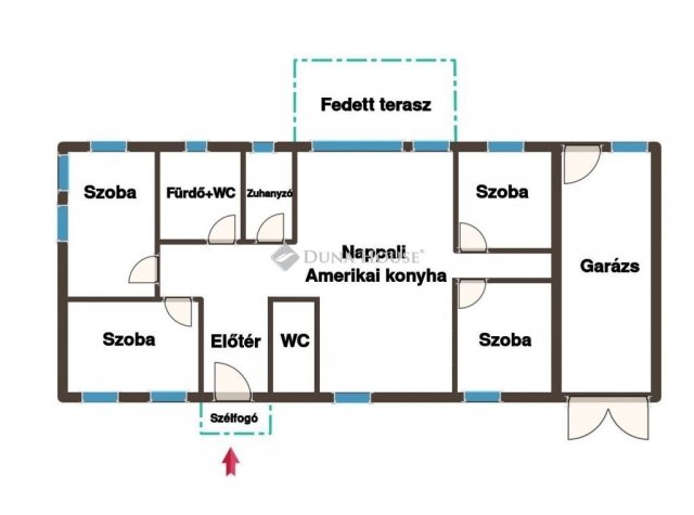 Eladó ikerház, Mendén 132.5 M Ft, 5 szobás