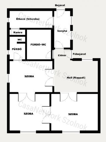 Eladó családi ház, Törökszentmiklóson 26.5 M Ft, 3+1 szobás