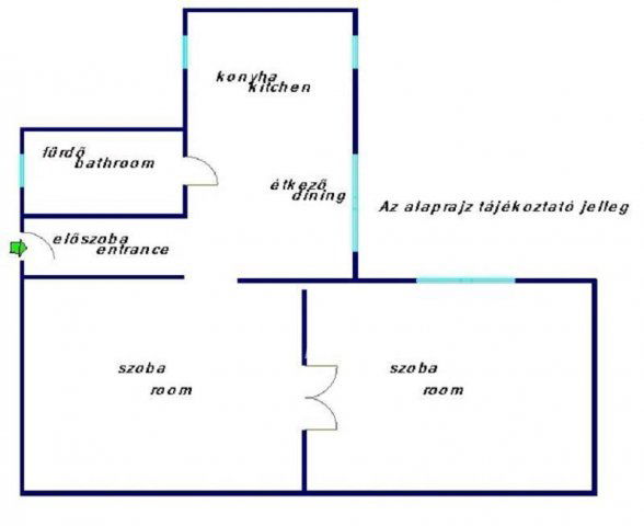 Eladó téglalakás, Budapesten, V. kerületben 109 M Ft, 2 szobás