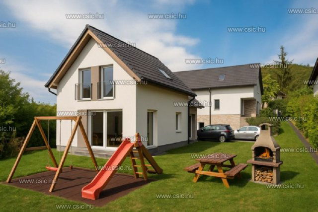 Eladó ikerház, Pilisborosjenőn 167 M Ft, 3+2 szobás