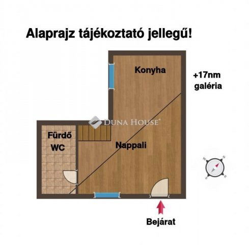 Eladó téglalakás, Budapesten, VII. kerületben 37.5 M Ft