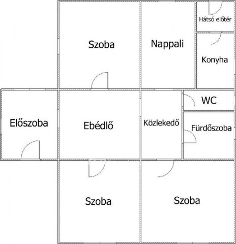 Eladó családi ház, Apátfalván 18.5 M Ft, 4 szobás
