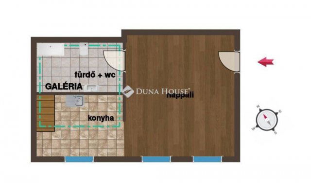 Eladó téglalakás, Sopronban 47.9 M Ft, 1 szobás