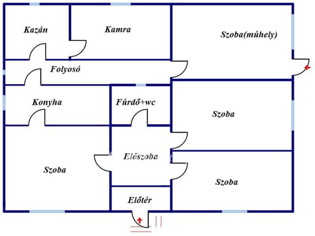 Eladó családi ház, Gyöngyöstarjánon 17 M Ft, 4 szobás