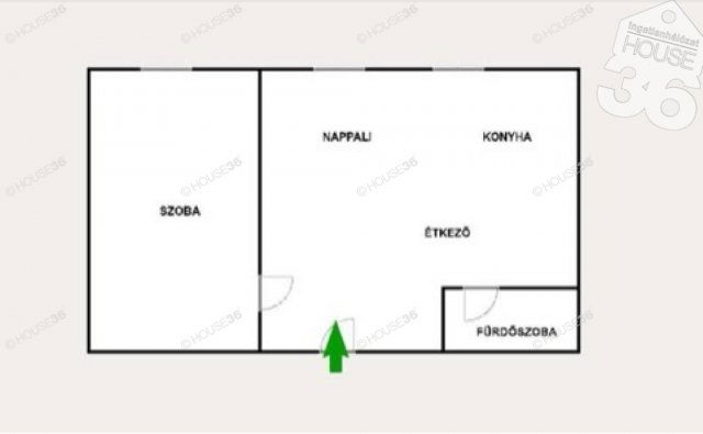 Eladó téglalakás, Kecskeméten 45 M Ft, 2 szobás