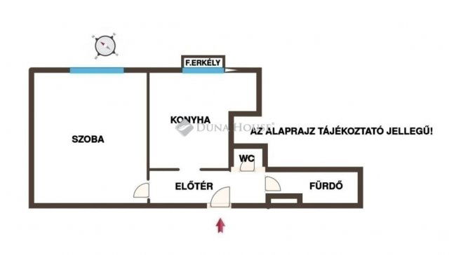 Eladó téglalakás, Budapesten, XIII. kerületben 55 M Ft, 1 szobás